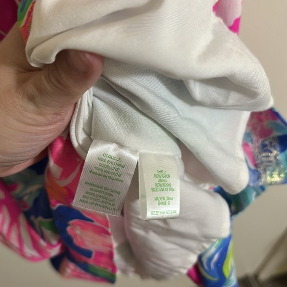 EUC Lilly Pulitzer Tropical Halter Neck Dress - Picture 3 of 5